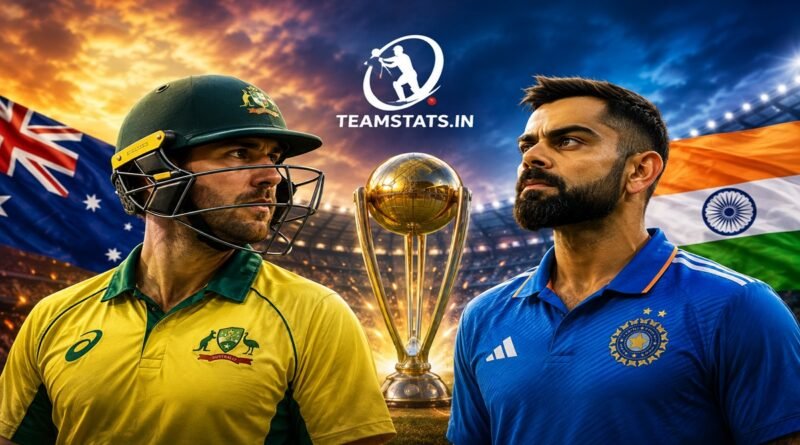 Australian Men’s Cricket Team vs India National Cricket Team Stats 2026