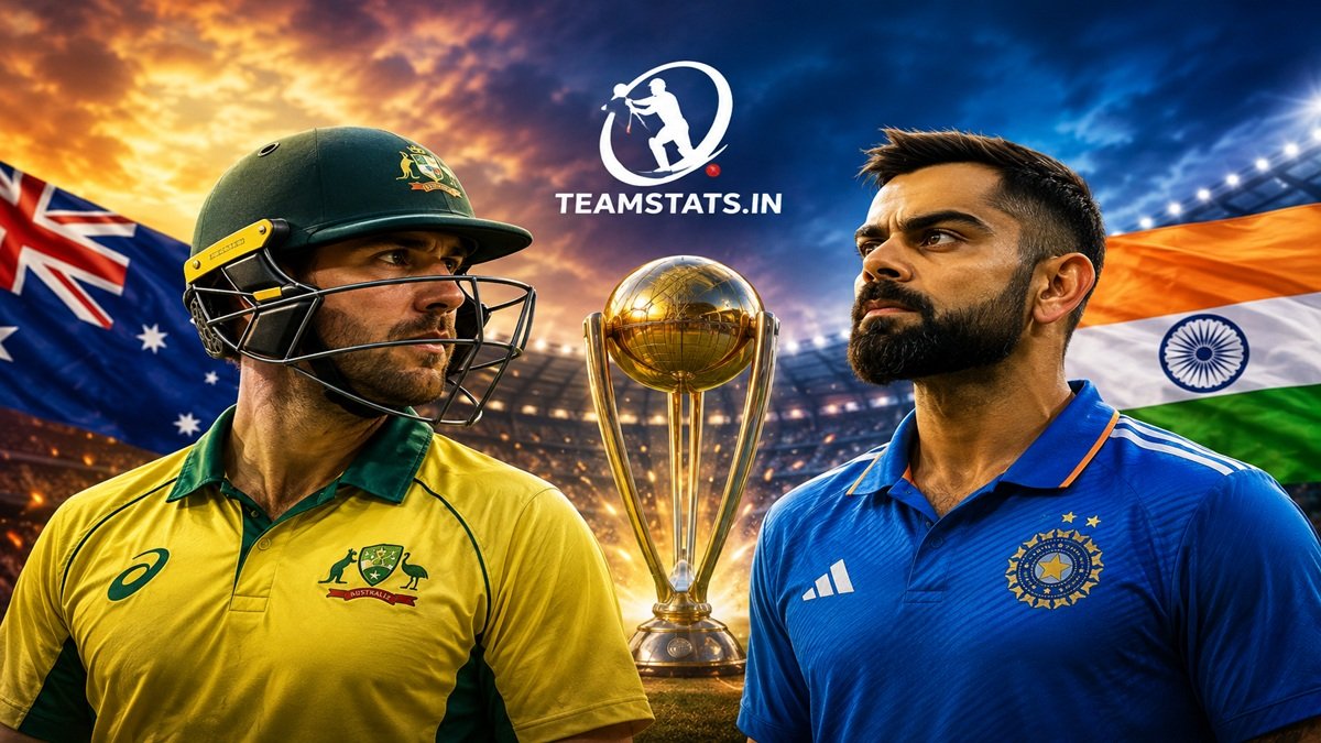 Australian Men’s Cricket Team vs India National Cricket Team Stats 2026