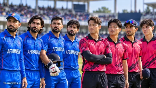 Afghanistan National Cricket Team vs Japan National Cricket Team Players