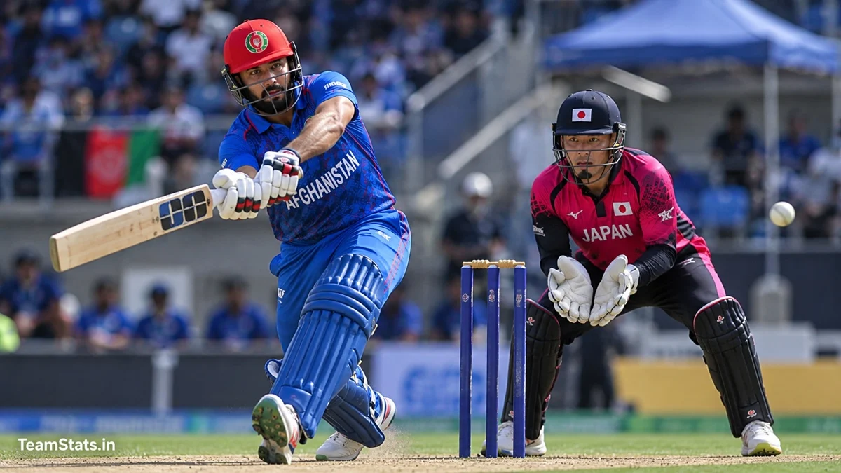 Afghanistan National Cricket Team vs Japan National Cricket Team Stats