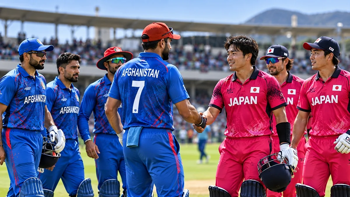 Afghanistan National Cricket Team vs Japan National Cricket Team