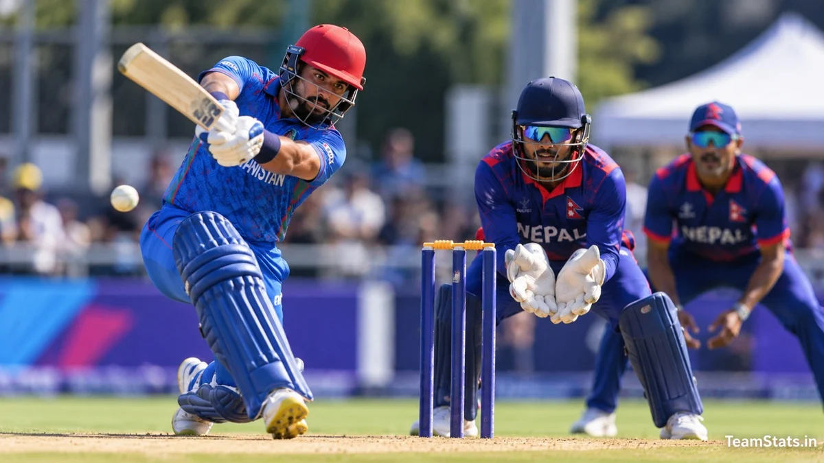 Afghanistan vs Nepal Asian Games 2026 cricket match