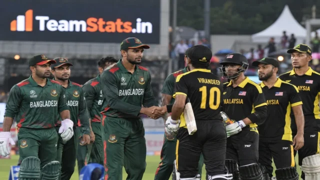 Bangladesh National Cricket Team vs Malaysia National Cricket Team stats and T20I head-to-head records