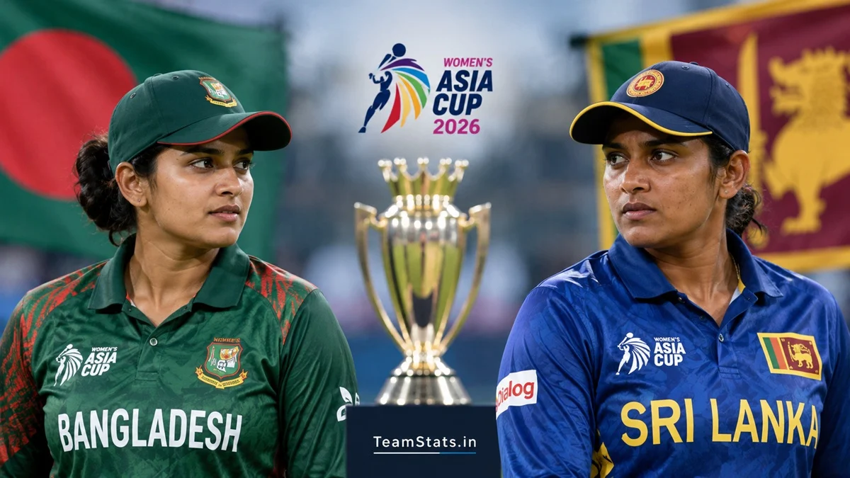 Bangladesh women's national cricket team vs Sri Lanka women's national cricket team standings 2026