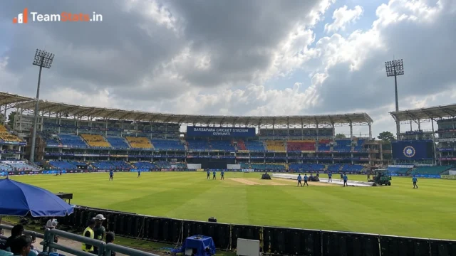 Barsapara Cricket Stadium weather forecast today with cloudy conditions in Guwahati ahead of India vs West Indies 2nd ODI