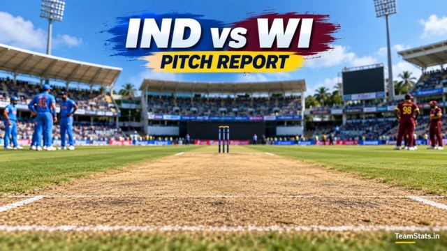 IND vs WI Pitch Report Today for India vs West Indies match