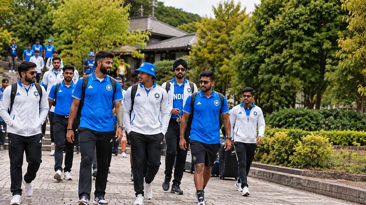 India cricket team ahead of IND vs AFG Asian Games 2026 quarter-final