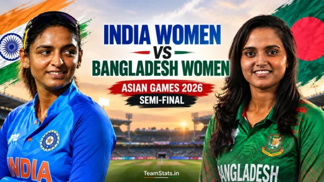 India Women vs Bangladesh Women Asian Games 2026 Semi-Final