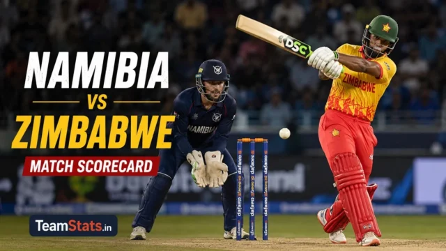 Namibia National Cricket Team vs Zimbabwe National Cricket Team Match Scorecard