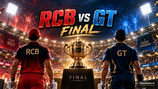RCB vs GT Final – Royal Challengers Bengaluru vs Gujarat Titans IPL 2026 Final
