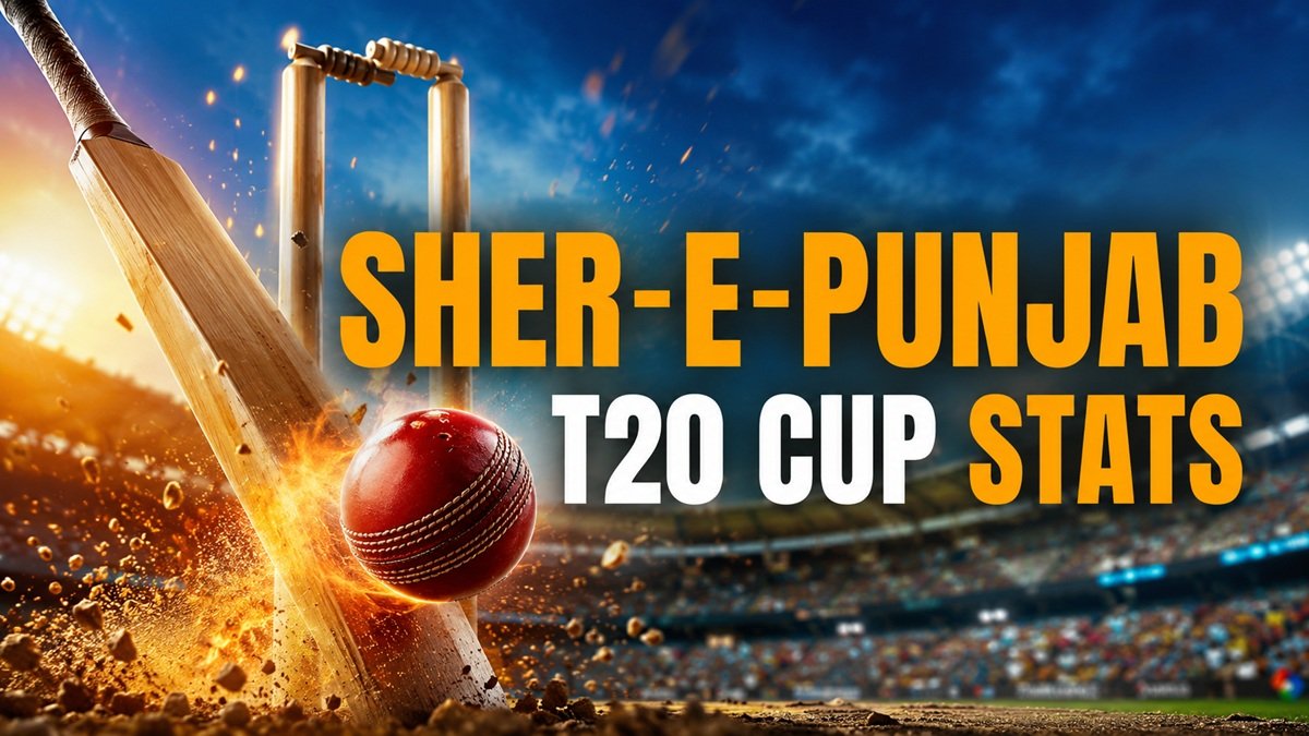 Sher E Punjab T20 Cup Stats 2026