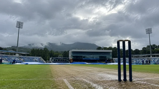 Sri Lanka vs Nepal pitch report at Korogi Sports Park for Asian Games 2026 quarter-final
