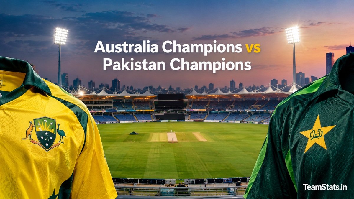 Australia Champions vs Pakistan Champions