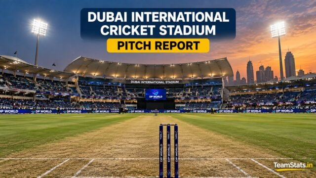 Dubai International Cricket Stadium Pitch Report today for T20 and WCL 2026 matches