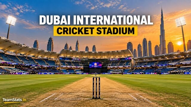 Dubai International Cricket Stadium Weather today with clear sky and match conditions