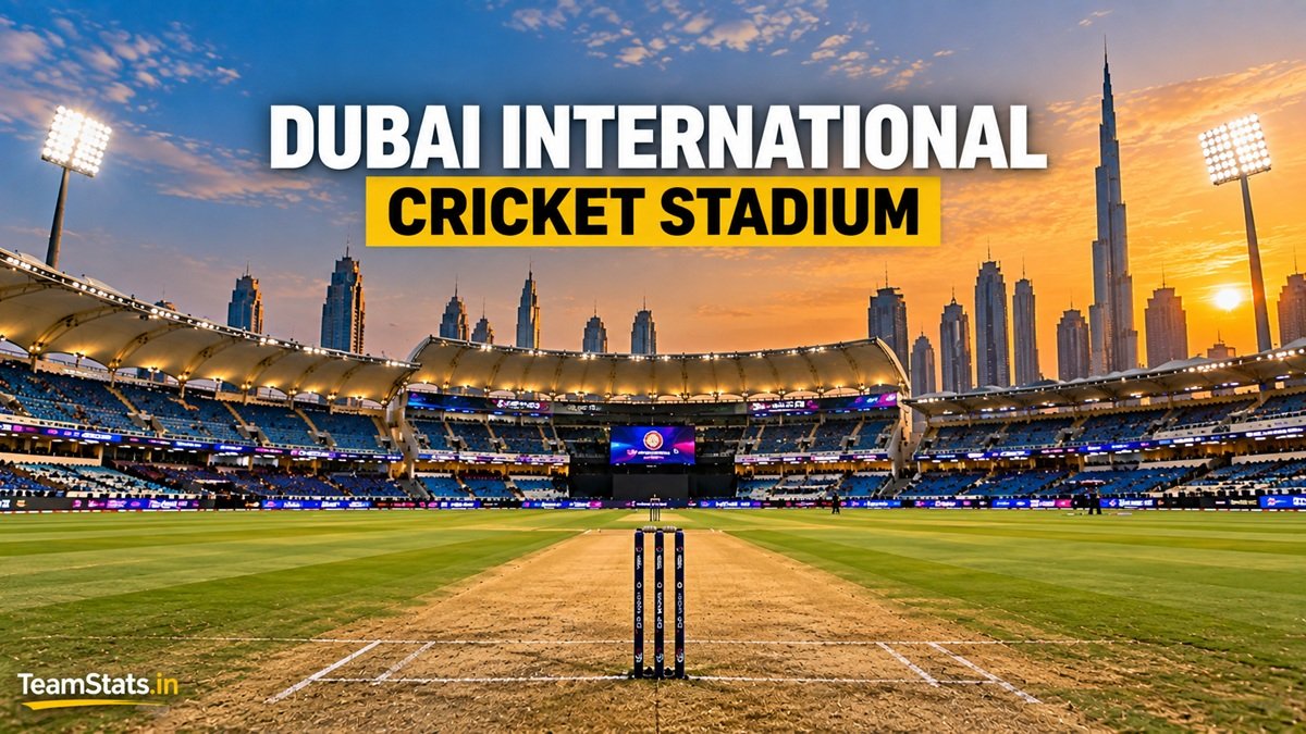 Dubai International Cricket Stadium Weather today with clear sky and match conditions