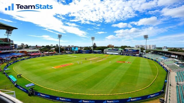 Gqeberha cricket stadium pitch report and weather forecast at St George's Park for the South Africa vs Australia 2nd Test 2026.