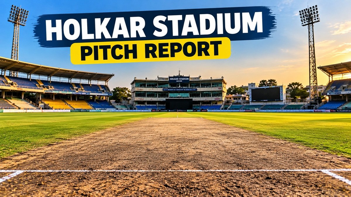 Holkar Stadium pitch report and cricket ground view