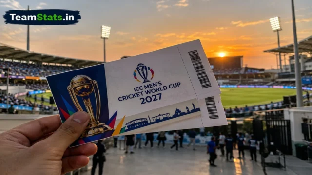 ICC 2027 ODI World Cup Tickets Ballot for Men's Cricket World Cup