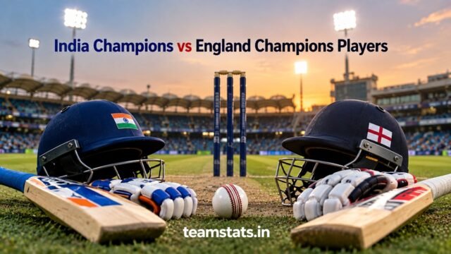 India Champions vs England Champions Players