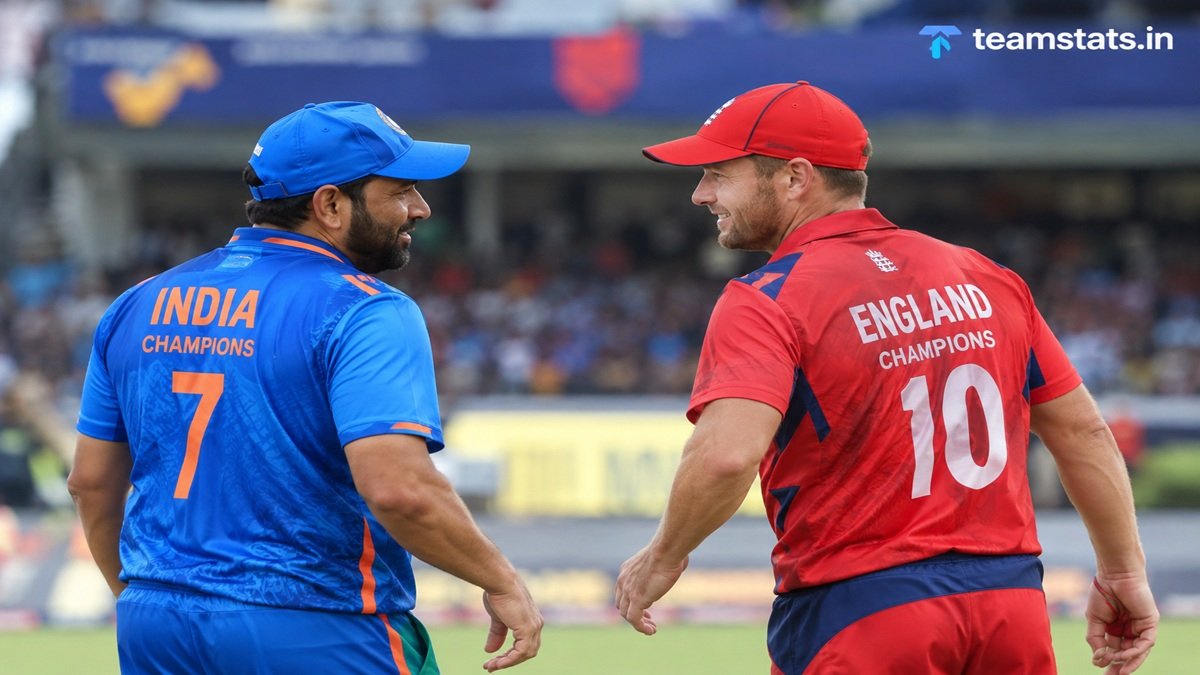 India Champions vs England Champions stats