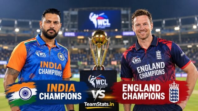 India Champions vs England Champions WCL 2026 match