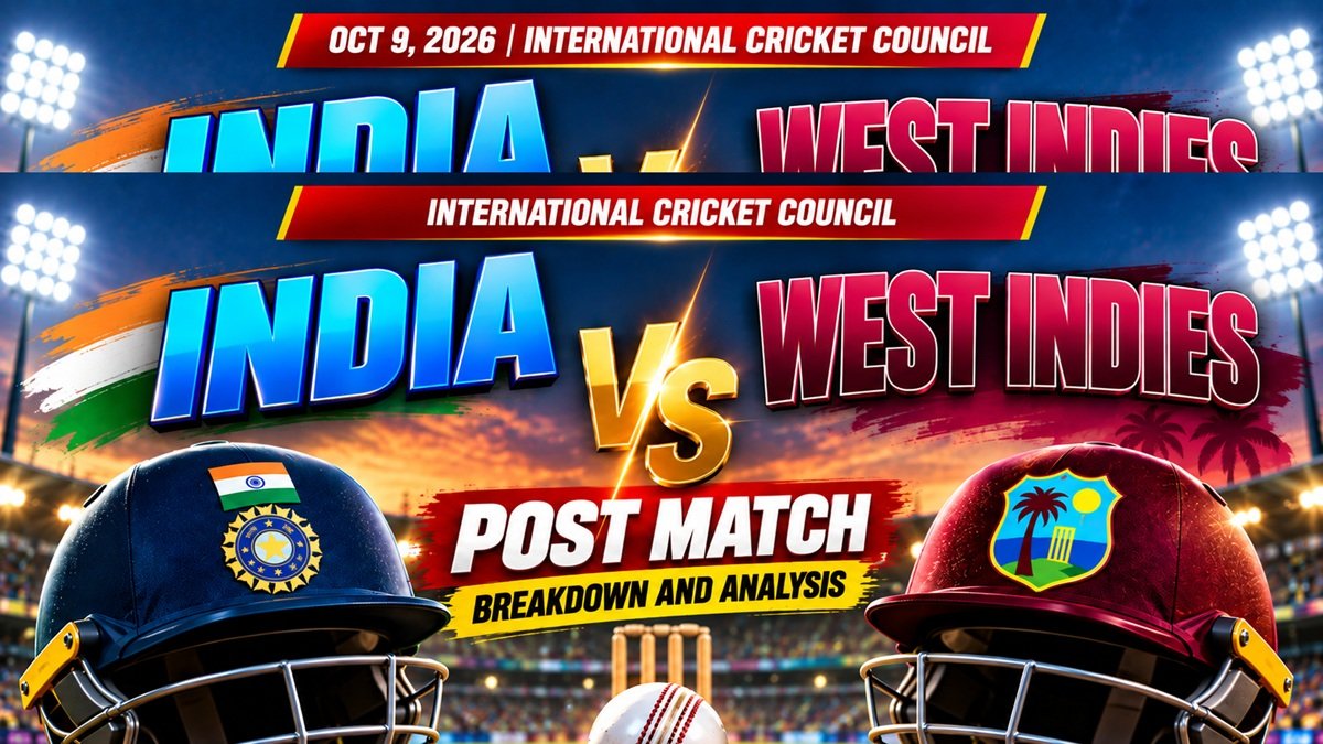 India vs West Indies Post Match Breakdown and Analysis
