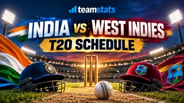 India vs West Indies T20 Schedule 2026