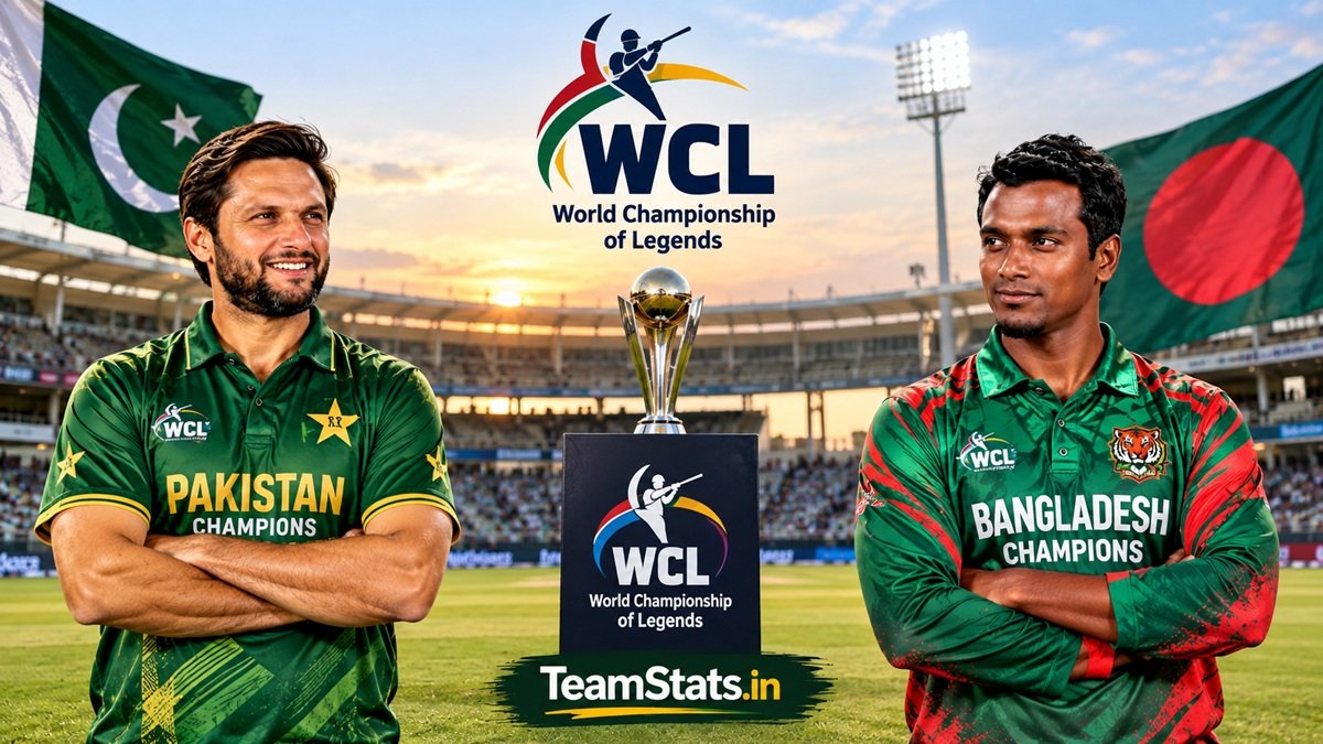 Pakistan Champions vs Bangladesh Champions WCL 2026 match