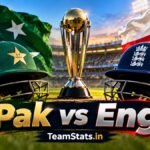 Pakistan National Cricket Team vs England Cricket Team Standings