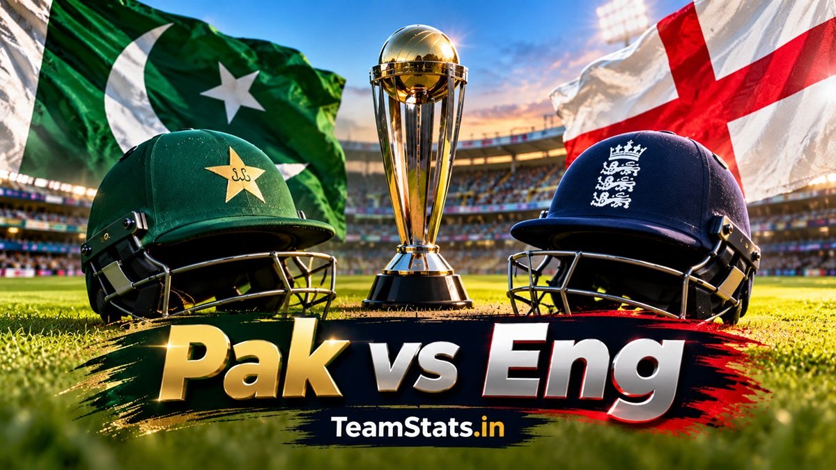 Pakistan National Cricket Team vs England Cricket Team Standings ...