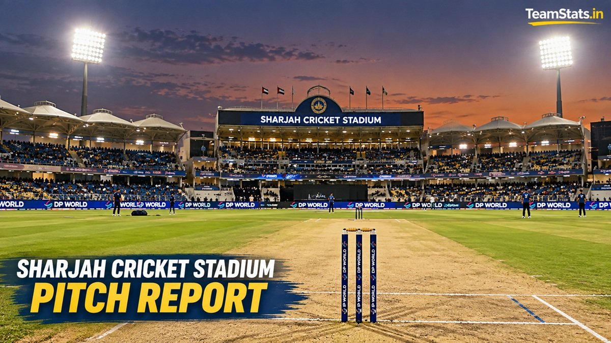 Sharjah Cricket Stadium Pitch Report today for T20 and WCL 2026 matches