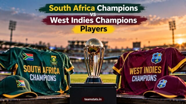 South Africa Champions vs West Indies Champions Players in WCL 2026